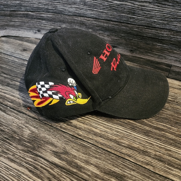 Honda Racing Black Cap - Picture 2 of 4